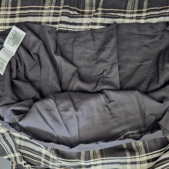 NWT - Lucky Brand Cotton/Modal Fully Lined Smocked Waist Midi Dress - Size L - Picture 13 of 16